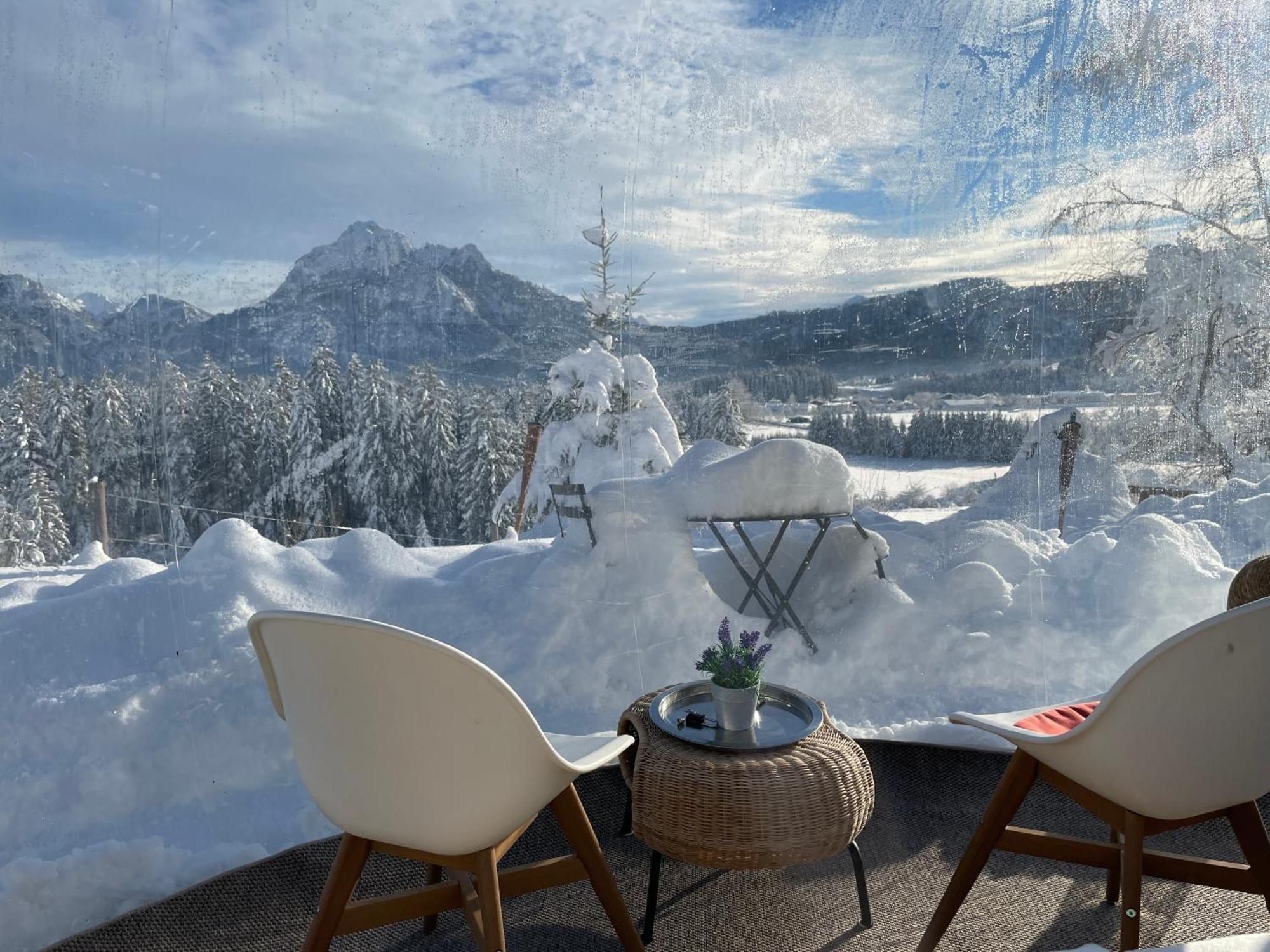 Bubble Tent Fuessen Im Allgaeu Exterior photo