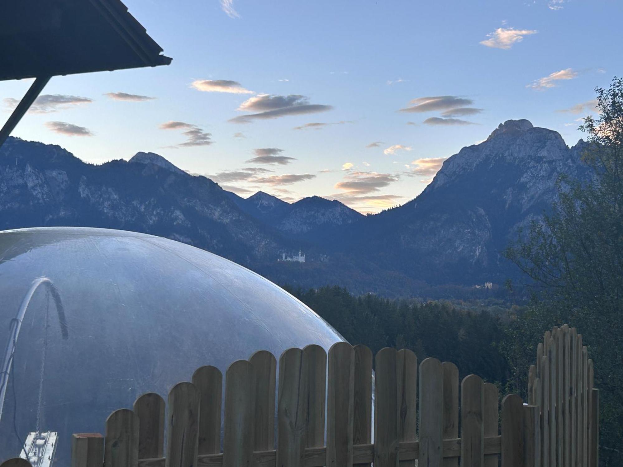 Bubble Tent Fuessen Im Allgaeu Exterior photo